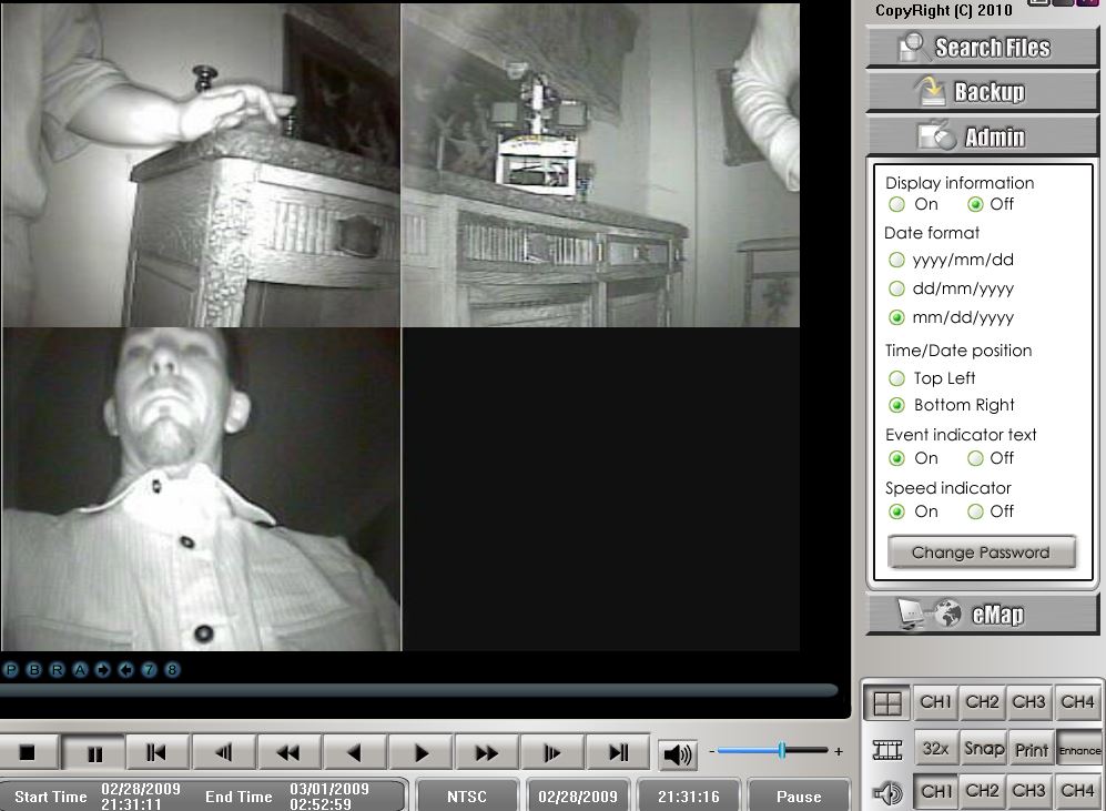 TRICAM (Triple Panoramic Handheld Dvr)