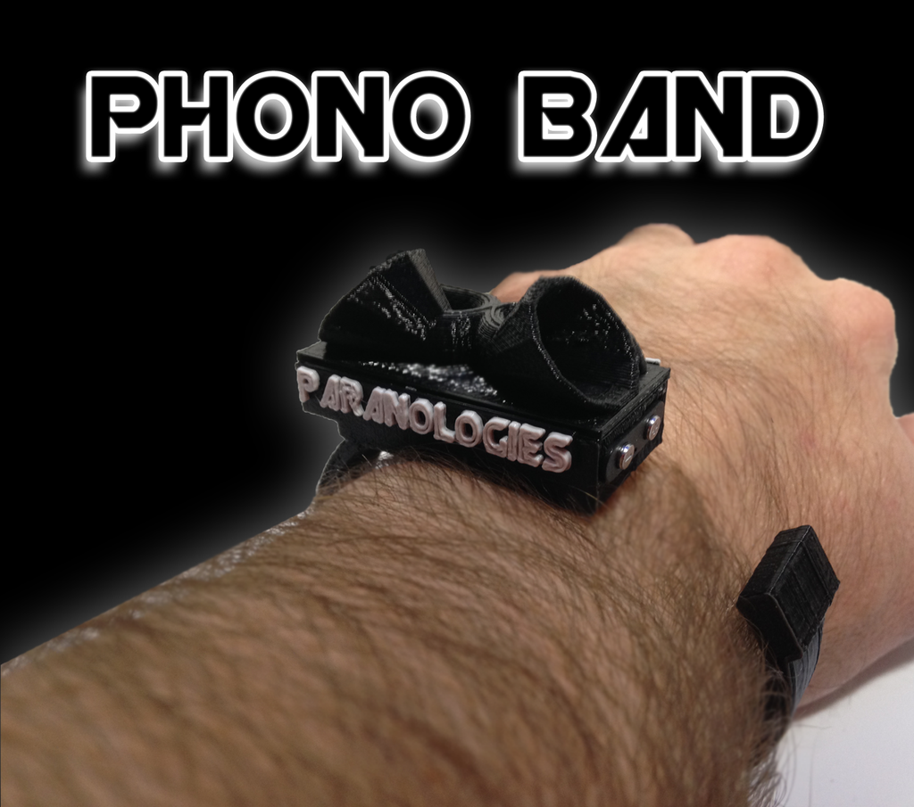 PHONO BAND (Wrist Worn Digital EVP Recorder)